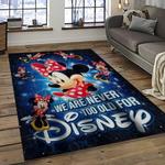 mickey mouse characters cartoon movie carpet rectangle area rug for living room bedroom decor dark room mme21