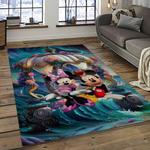 mickey mouse characters cartoon movie carpet rectangle area rug for living room bedroom decor dark room mme25