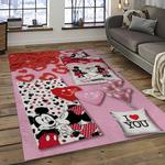 mickey mouse characters cartoon movie carpet rectangle area rug for living room bedroom decor dark room mme28