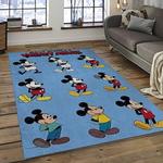 mickey mouse characters cartoon movie carpet rectangle area rug for living room bedroom decor dark room mme35