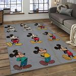 mickey mouse characters cartoon movie carpet rectangle area rug for living room bedroom decor dark room mme36