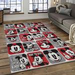 mickey mouse characters cartoon movie carpet rectangle area rug for living room bedroom decor dark room mme38