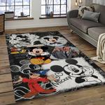 mickey mouse characters cartoon movie carpet rectangle area rug for living room bedroom decor dark room mme44