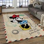 mickey mouse characters cartoon movie carpet rectangle area rug for living room bedroom decor dark room mme46