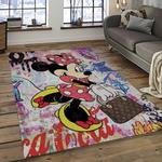 mickey mouse characters cartoon movie carpet rectangle area rug for living room bedroom decor dark room mme5