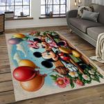 mickey mouse characters cartoon movie carpet rectangle area rug for living room bedroom decor dark room mme9