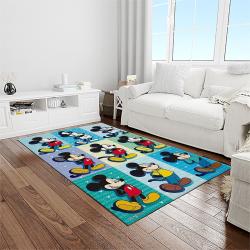 mickey mouse characters cartoon movie carpet rectangle area rug for living room bedroom decor light room mme32