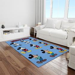 mickey mouse characters cartoon movie carpet rectangle area rug for living room bedroom decor light room mme35
