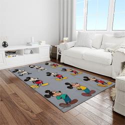 mickey mouse characters cartoon movie carpet rectangle area rug for living room bedroom decor light room mme36