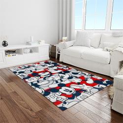 mickey mouse characters cartoon movie carpet rectangle area rug for living room bedroom decor light room mme40