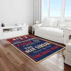 mlb baltimore orioles baseball team logo sport carpet rectangle area rug for living room light room bor01