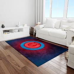 mlb chicago cubs baseball team logo sport carpet rectangle area rug for living room light room cac18