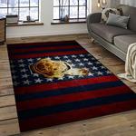 mlb cleveland indians baseball team logo sport carpet rectangle area rug for living room dark room ci34