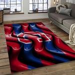 mlb cleveland indians baseball team logo sport carpet rectangle area rug for living room dark room ci40