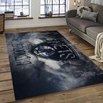 nba brooklyn nets basketball team logo sport carpet rectangle area rug for living room dark room brn12