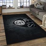 nba brooklyn nets basketball team logo sport carpet rectangle area rug for living room dark room brn20