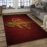 nba cleveland cavaliers basketball team logo sport carpet rectangle area rug for living room dark room cca14
