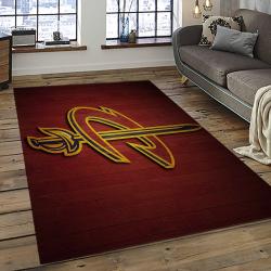NBA Cleveland Cavaliers Rectangle Rug Personalized Non-Slip Carpet Gift For Basketball Fans CCA14