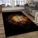 nba cleveland cavaliers basketball team logo sport carpet rectangle area rug for living room dark room cca18