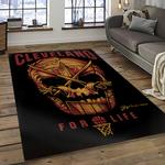 nba cleveland cavaliers basketball team logo sport carpet rectangle area rug for living room dark room cca2