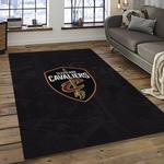 nba cleveland cavaliers basketball team logo sport carpet rectangle area rug for living room dark room cca34