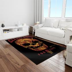 nba cleveland cavaliers basketball team logo sport carpet rectangle area rug for living room light room cca2