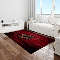 nba cleveland cavaliers basketball team logo sport carpet rectangle area rug for living room light room cca20