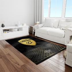 nba cleveland cavaliers basketball team logo sport carpet rectangle area rug for living room light room cca6