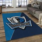nba dallas mavericks basketball team logo sport carpet rectangle area rug for living room dark room dmr10