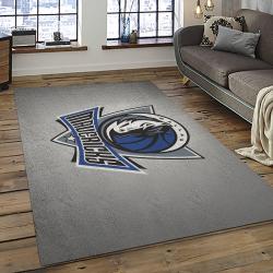 NBA Dallas Mavericks Rectangle Rug Personalized Non-Slip Carpet Gift For Basketball Fans DMR21