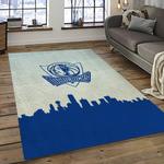 nba dallas mavericks basketball team logo sport carpet rectangle area rug for living room dark room dmr23