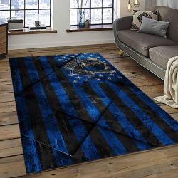 NBA Dallas Mavericks Rectangle Rug Personalized Non-Slip Carpet Gift For Basketball Fans DMR29