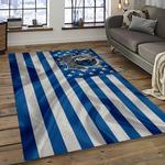 nba dallas mavericks basketball team logo sport carpet rectangle area rug for living room dark room dmr32