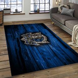 NBA Dallas Mavericks Rectangle Rug Personalized Non-Slip Carpet Gift For Basketball Fans DMR38