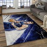 nba dallas mavericks basketball team logo sport carpet rectangle area rug for living room dark room dmr44