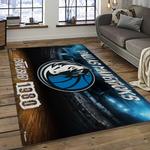 nba dallas mavericks basketball team logo sport carpet rectangle area rug for living room dark room dmr6