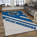 nba dallas mavericks basketball team logo sport carpet rectangle area rug for living room dark room dmr9