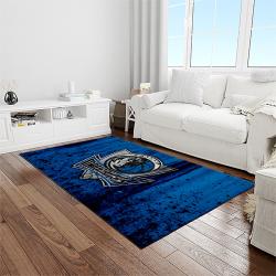 nba dallas mavericks basketball team logo sport carpet rectangle area rug for living room light room dmr17