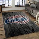 nba los angeles clippers basketball team logo sport carpet rectangle area rug for living room dark room lac1
