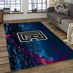 nba los angeles clippers basketball team logo sport carpet rectangle area rug for living room dark room lac20