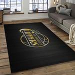 nba los angeles clippers basketball team logo sport carpet rectangle area rug for living room dark room lac22