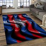 nba los angeles clippers basketball team logo sport carpet rectangle area rug for living room dark room lac26
