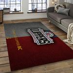 nba los angeles clippers basketball team logo sport carpet rectangle area rug for living room dark room lac36