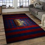 nba los angeles clippers basketball team logo sport carpet rectangle area rug for living room dark room lac41
