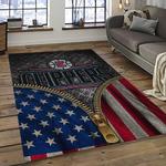 nba los angeles clippers basketball team logo sport carpet rectangle area rug for living room dark room lac8