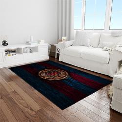 nba los angeles clippers basketball team logo sport carpet rectangle area rug for living room light room lac30