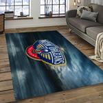 nba new orleans pelicans basketball team logo sport carpet rectangle area rug for living room dark room nop20