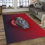 nba new orleans pelicans basketball team logo sport carpet rectangle area rug for living room dark room nop24
