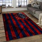 nba new orleans pelicans basketball team logo sport carpet rectangle area rug for living room dark room nop32