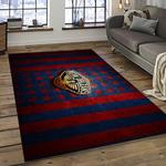 nba new orleans pelicans basketball team logo sport carpet rectangle area rug for living room dark room nop41